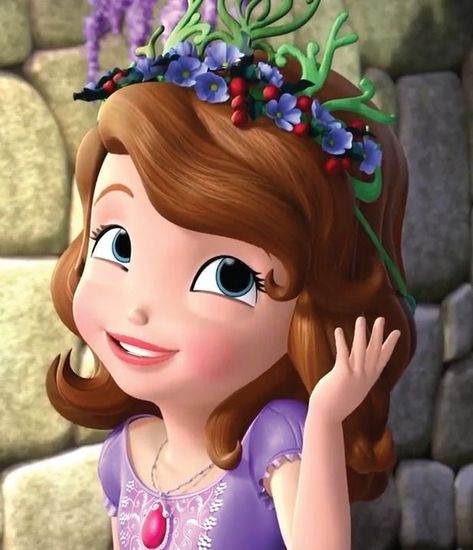 Sofia The First, The Princess, Sofia, The Good, The First, Crown, Tumblr, Purple, Disney