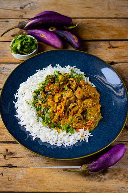 Aubergine Curry, Vegetarian Main Course, Bento Recipes, Cooking Inspiration, Bon Appetit, Food Pictures, Main Course, Veggie Recipes, Gluten Free