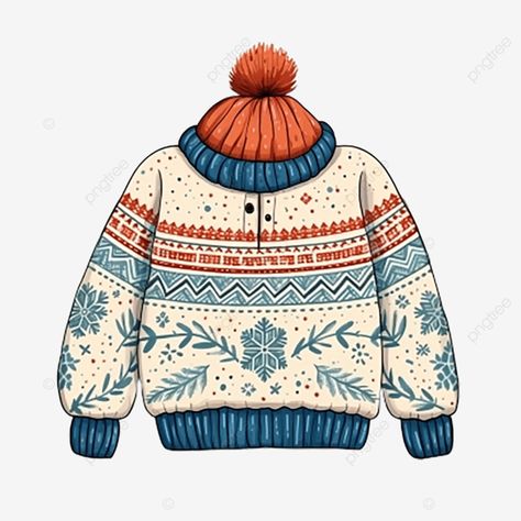 hand drawn cartoon winter sweater white background 3d sweater winter png Sweater White Background, Cartoon Winter, Hand Clipart, Winter Png, 3d Sweater, Png Background, Winter Clipart, Cartoon Clipart, Sweater Clip