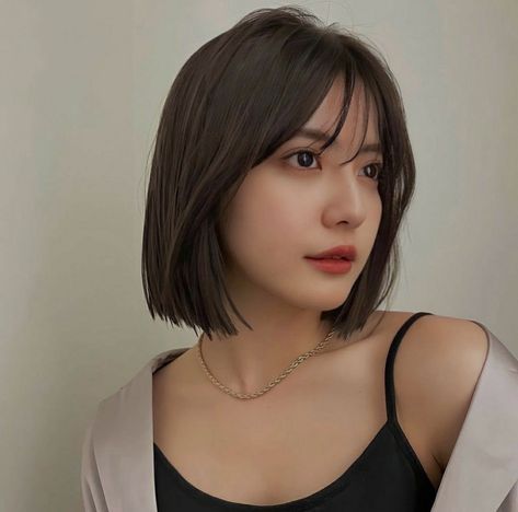 Short Hair Style Inspiration Bang Cut, The Butterfly Haircut, Fine Hair Bangs, Japanese Short Hair, Butterfly Haircut, Messy Bob Hairstyles, Short Hairstyles Fine, Layered Haircuts For Medium Hair, All Face Shapes