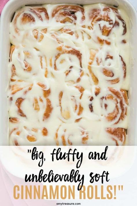 Fluffiest Cinnamon Rolls Ever, Big Fluffy Cinnamon Rolls, Softest Cinnamon Rolls Ever, Softest Cinnamon Rolls, Homage Cinnamon Rolls, Scratch Cinnamon Rolls, Making Cinnamon Rolls, Soft Cinnamon Rolls, Buns Recipe Easy