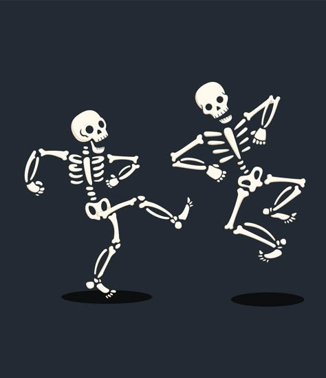 These spooky skeletons dance across your garage to say "Happy Halloween" to all the Trick or Treaters. Skeleton Cartoon Aesthetic, Wine Content, Happy Skeleton, Skeleton Ideas, Dancing Drawing, Skeleton Dancing, Skeleton Drawings, Skeleton Illustration, Skeleton Dance