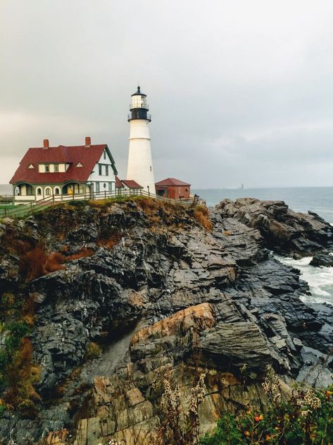 3,000+ Best Maine Lighthouse Photos · 100% Free Download · Pexels Stock Photos Vision Board Pics, Maine New England, Lighthouses Photography, Maine Lighthouses, Lighthouse Photos, Lighthouse Painting, Lighthouse Pictures, Film Photography 35mm, Rocky Shore