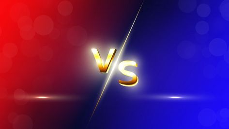 Versus red and blue vs letters background for sports, fight competition, battle, match and games. Premium Vector | Free Vector #Freepik #vector #freebackground #freeframe #freeborder #freeline #games #lovequotes Tdm Thumbnail, Hip Hop Bundle Free Fire Logo, Letters Background, यूट्यूब लोगो, Frames Design Graphic, 1 Vs 1, Birthday Background Design, Neon Background, Border Line