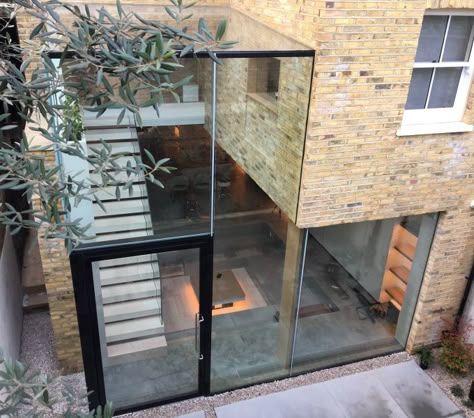 Glass Box Extension, Box Extension, Box Architecture, House Redesign, London Townhouse, Glass Extension, Extension Designs, House Extension Design, London House