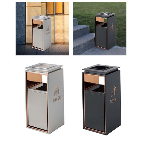 Garbage can storage