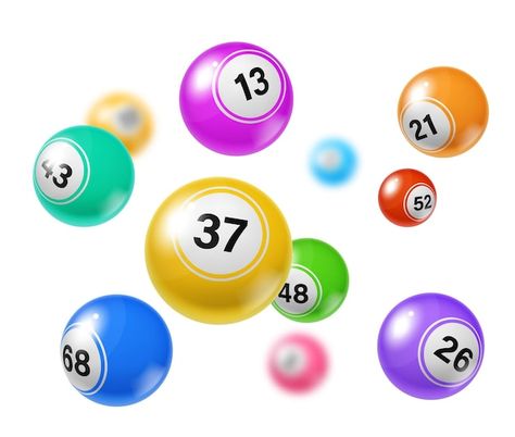 Bingo lottery balls gambling realistic b... | Premium Vector #Freepik #vector #lotto #lottery-balls #bingo-balls #lottery-background Bingo Balls, Realistic Background, Online Lottery, Become A Millionaire, Evernote, Play Online, Bingo, The Journey, Premium Vector