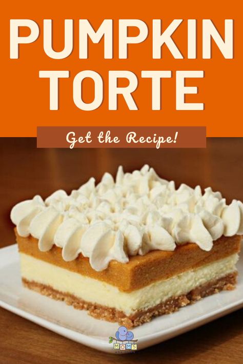 Pumpkin Torte Recipe, Pumpkin Mouse Cake, Pumpkin Torte, Homemade Pumpkin Recipes, Doctored Cake Mix Recipes, Pumpkin Pudding, Torte Recipe, Cheese Pumpkin, Pumpkin Recipes Dessert