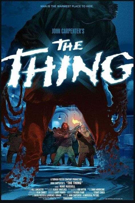 The Thing (1982) [640 x 960] The Thing Poster, The Thing Movie, The Thing Movie Poster, Creature Movie, Movie Nostalgia, The Thing 1982, Film Posters Art, Horror Stuff, Horror Posters