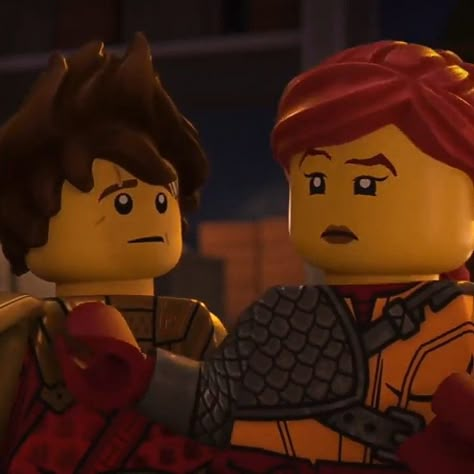 Kai X Skylor Ninjago Fanart, Kai X Skylor Ninjago, Kailor Ninjago Fanart, Kai And Skylor, Ninjago Kailor, Lego Kai, Ninjago Ships, Kai Ninjago, Ninjago Fanart