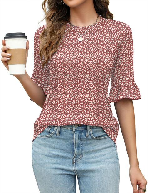 Floral long sleeve shirt