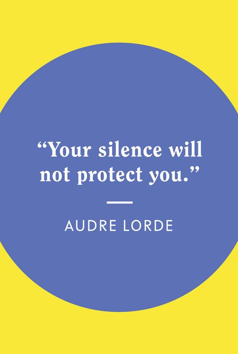 On using your voice Sister Outsider, Lorde Quotes, Audre Lorde Quotes, Using Your Voice, Quotes About Self Care, Most Inspiring Quotes, Love Express, Audre Lorde, Inner Child Healing