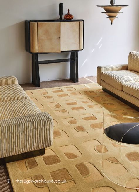 NEW: Faro Beige Rug by Toulemonde Bochart, a neutral toned ivory and beige contemporary area rug from this well known French rug brand, with a stylish pattern that uses pile height and texture to create a 3D look effect ( 2 sizes, 81% wool & 19% viscose) https://www.therugswarehouse.co.uk/faro-beige-rug.html Mid Modern Century, Premium Interior Design, Apartment Decorating Living Room, Carpets Design, Beige Rugs, Carpet Art, Living Lounge, Apartment Decorating Living, Interior Design Dubai