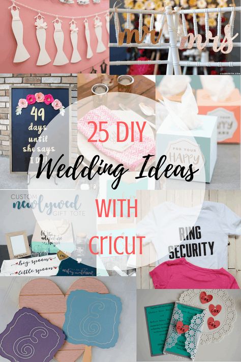 Wedding Ideas With Cricut, Cricut Wedding Invitations, Simple Beach Wedding, Frugal Wedding, Beau Film, Diy Wedding Ideas, Diy Wedding Planning, Boda Diy, Cricut Wedding