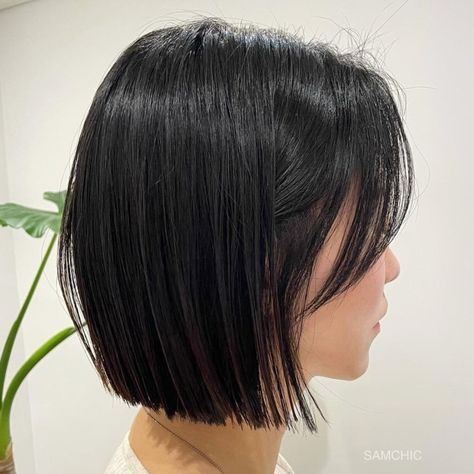 Bob Haircut Aesthetic, Chinese Bob Hairstyles, Asian Bob Haircut, Haircut Aesthetic, Kids Bob Haircut, Kids Bob, Asian Hairstyles, Straight Bob Haircut, Trendy Bob Hairstyles