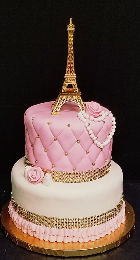 Paris Theme Cake, Paris Birthday Cake, Paris Birthday Cakes, Parisian Cake, Bolo Paris, Paris Themed Cakes, Paris Cake, Eiffel Tower Cake, Cake Paris