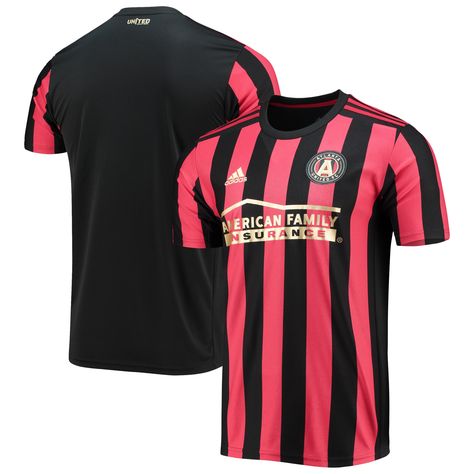 Atlanta United FC adidas 2019 Primary Replica Jersey - Red Check more at https://anzstyle.com/product/atlanta-united-fc/atlanta-united-fc-adidas-2019-primary-replica-jersey-red-3539/ Best Jersey, Atlanta United Fc, Atlanta United, Adidas Jersey, Major League Soccer, Style For Men, Printed Jersey, Jersey Design, Major League