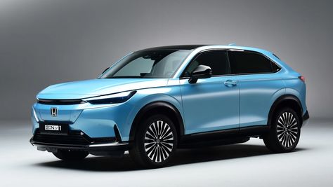 New Honda e:Ny1 electric SUV unveiled in full - pictures | Auto Express Car Colours, Electric Suv, Honda S, New Honda, New 2023, Car Brand, Car Colors, Rally Car, Modern Classic