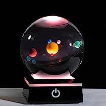 3d Solar System, Planet Lamp, Planet Model, Space Gifts, Astronomy Gifts, Science Astronomy, Solar System Model, Colorful Lighting, Astronomy Gift