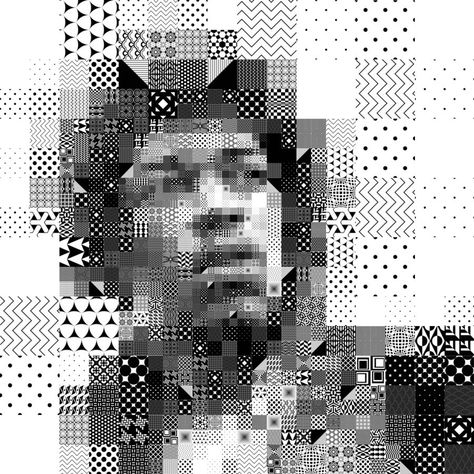 Jimi Hendrix Art, Mathematics Art, Photo Mosaic, Pixel Design, Generative Design, Identity Art, Glitch Art, Code Art, Generative Art