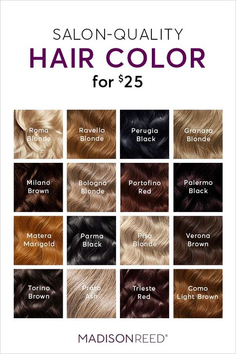 Bring the salon home for just $25. Multi-tonal hair color made with ingredients you can feel good about, all delivered to your door, on your schedule. 45+ shades to choose from. Find your favorite at madison-reed.com. Madison Reed Hair Color, Dyed Tips, Hair Dye Tips, Madison Reed, Hair Color Chart, Long Brunette, Super Hair, Hair Color Highlights, Trendy Hair Color