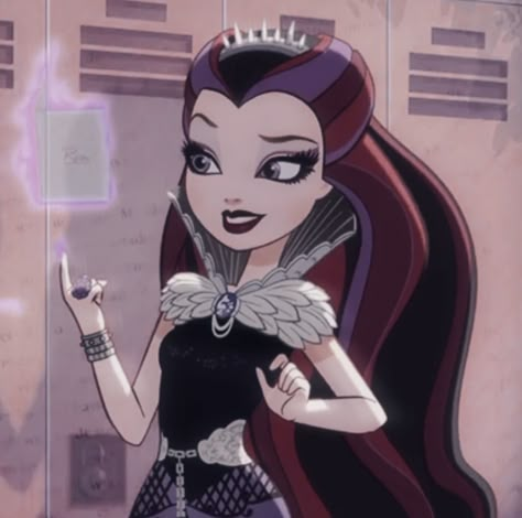 Raven Queen Hair, Raven Ever After High Icon, Raven Queen Pfp, Raven Ever After High, Raven Queen Aesthetic, Raven Queen Ever After High, Ever After High Raven Queen, Ever After High Aesthetic, Queen Icon