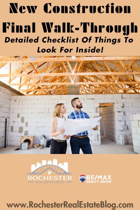 New Construction Home Checklist, New Build Walk Through Checklist, New House Checklist Building, New Home Walk Through Checklist, Home Building Checklist Construction, Owner Builder Checklist, Final Walk Through Checklist New Home, New Construction Checklist, Building A House Cost