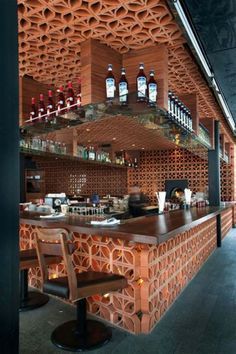 Mexican Restaurant Design, Design Café, Bar Interior Design, Luxury Restaurant, Unique Restaurants, Bar Interior, Bar Design Restaurant, Cafe Interior Design, Interior Design Magazine