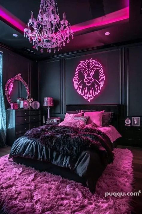 Baddie Decor, Baddie Room Ideas, Baddie Bedroom, Women Bedroom, Dream Bedroom Inspiration, Girly Apartments, Fantasy Furniture, Feminine Bedroom, Luxury Room Bedroom