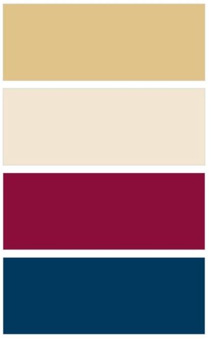 Maroon Color Palette, Burgundy Colour Palette, Navy Color Palette, Gold Color Palette, Color Palette Living Room, Gold Color Palettes, Red Colour Palette, Room Color Schemes, Bedroom Color Schemes