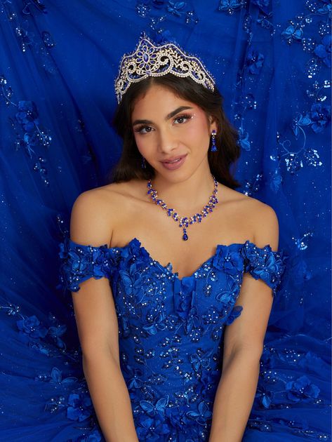 Royal blue quince dress