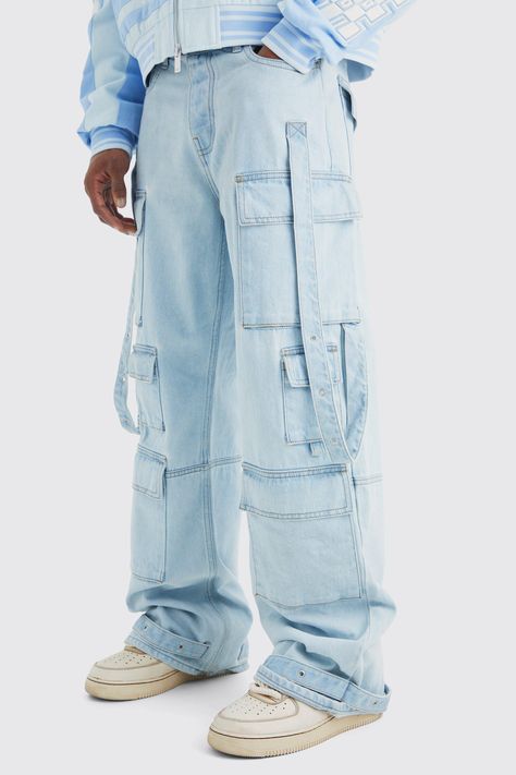 Baggy Jeans Men Street Styles, Baggy Jeans Outfit Men Mens Fashion, Men Baggy Jeans Outfit, Mens Baggy Jeans Outfit, Baggy Pants Outfit Men, Denim Cargo Pants Outfit, Baggy Jeans Outfit Men, African Shop, Baggy Jeans Outfit