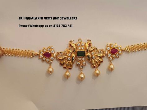 #KidsGoldJewellery Bajubandh Design Gold, Beautiful Gold Necklaces, Gold Necklace Indian Bridal Jewelry, Gold Necklace Simple, Real Gold Jewelry, Gold Jewelry Stores, Gold Pendant Jewelry, Gold Wedding Jewelry, Black Beaded Jewelry