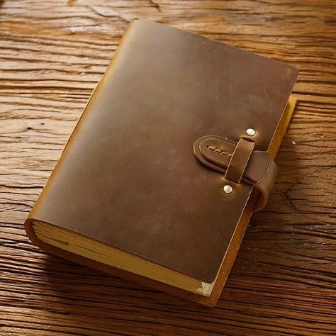 Vintage Travelers Notebook Craft Paper Painting Notepad - Temu Vintage Leather Journals, Leather Sketchbook, Softcover Notebook, Handmade Leather Journal, Diary Planner, Handmade Notebook, Leather Notebook, Journal Diary, Work Bag