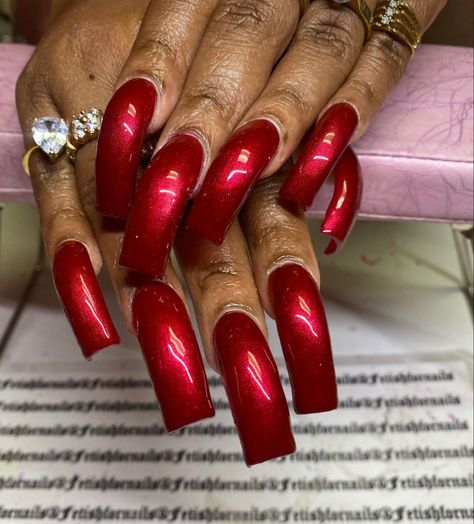 Candy Apple Nails Red, Bright Red Nails, 2024 Nails, Candy Apple Red, Apple Red, Fame Dr, Candy Apple, Candy Apples, Perfect Nails