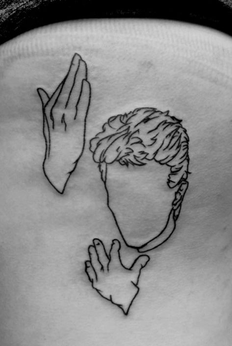 Men Tattoo Quotes, Body Painting Art, David Bowie Tattoo, Art Tattoo Ideas, Hero Tattoo, Vegas Tattoo, Men Tattoo, Tattoo Ideas For Men, Music Tattoos