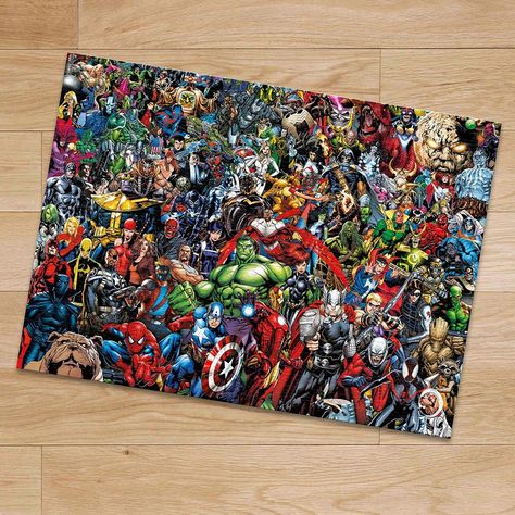 Marvel Impossible Puzzle 1000pc Marvel Puzzle, Oyster Pearl, Jigsaws, Environmental Awareness, Christmas Present Ideas, Personalized Gifts For Dad, Puzzle 1000, Personalized Gifts For Mom, Geek Gifts