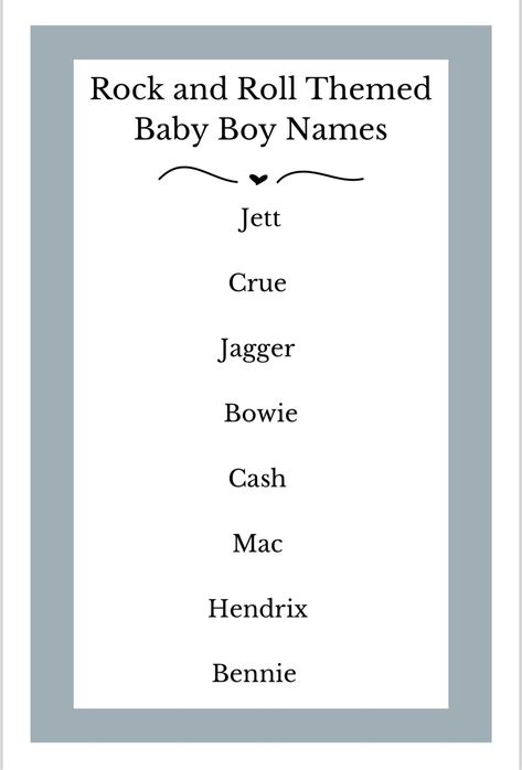 These are the PERFECT baby boy names for those who are looking for a unique rock and roll twist! Vintage Baby Boys, Name Inspiration, Book Writing Inspiration, Book Writing, Baby Boy Names, Baby Name, Boy Names, Writing Inspiration, Vintage Baby