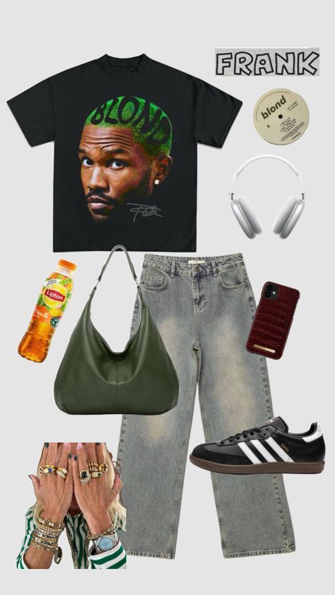 #outfit #outfitideas #frankocean #coolgirl #streetwear Frank Ocean Outfits, Ocean Outfits, Pinterest Girlies, Ocean Girl, Frank Ocean, Cool Girl, Girl Outfits, Fashion Inspo, Cute Outfits