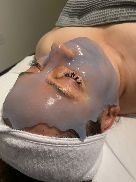 Jelly mask facials