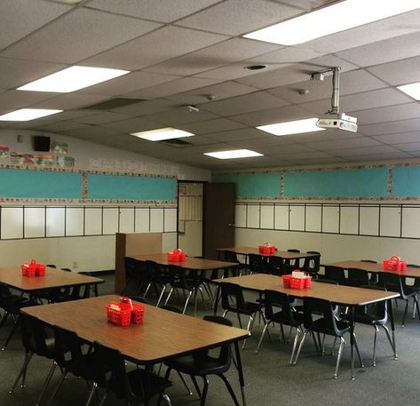 Math 360 Classroom, Workshop Setup, Classroom Seating Arrangements, Classroom Arrangement, Middle School Math Teacher, 21st Century Classroom, Middle School Math Classroom, Classroom Seating, Classroom Tables