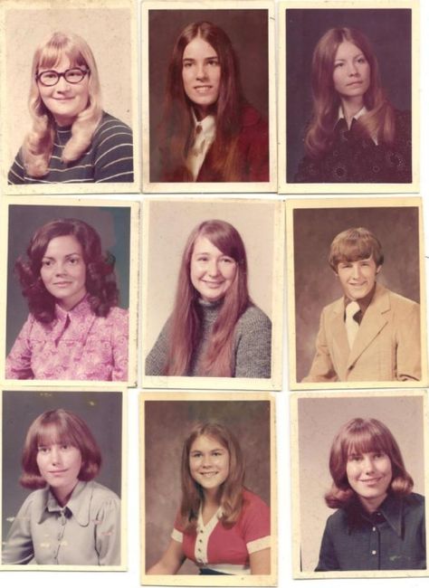 1969 high school photos 1970 Hair, Illya Darling, Vintage Yearbook, High School Yearbook Photos, Old Yearbooks, Yearbook Photoshoot, Summer Editorial, Beautiful Tumblr, High School Photos