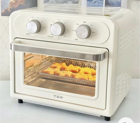 Mini Kitchen Appliances, Electric Fryer, Oven Air Fryer, Mini Oven, Appliances Design, Cute Furniture, Gadgets Kitchen Cooking, Mini Kitchen, Utila