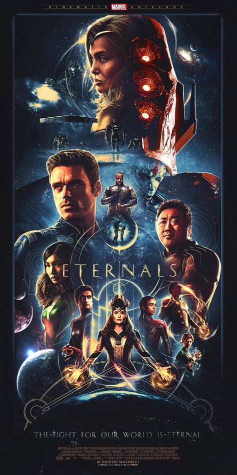 Eternals Marvel, Marvel Eternals, Next Avengers, Marvel Room, Art Alternative, Create Your Reality, Marvel Movie Posters, Marvel Wallpapers, Marvel Edits