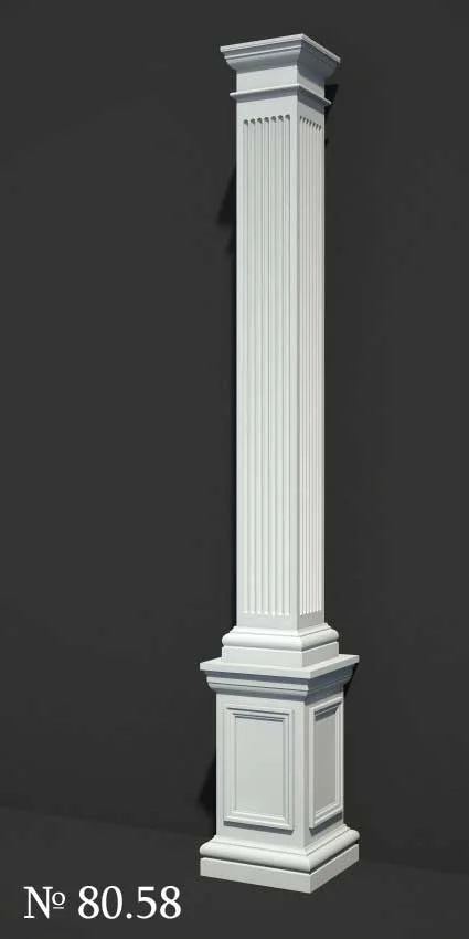 Pilar Design Columns, Column Decor, Column Cladding, Modern Column, Cornice Design, Front Wall Design, Decorative Columns, Interior Columns, Pillar Design