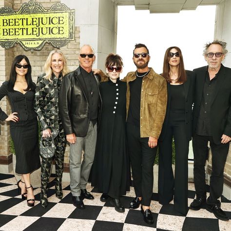 Warner Bros. Ireland (@warnerbrosirl) on Threads Beetlejuice Cast, Beetlejuice 2, Beetlejuice Movie, Catherine O'hara, Justin Theroux, Beetlejuice Beetlejuice, The Munsters, Ghost Busters, Michael Keaton