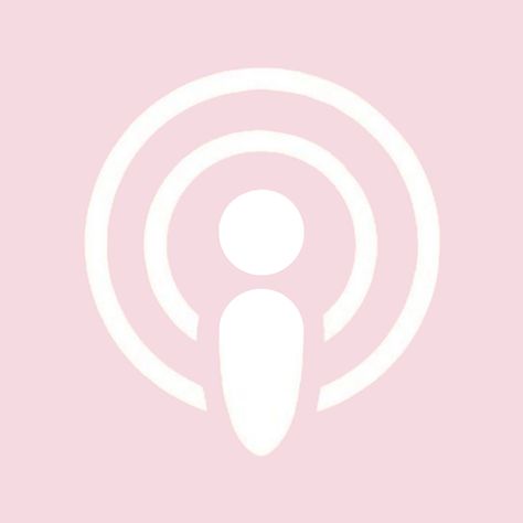 Podcasts Icon, Ipad Icons, Widget Iphone, Pinterest Logo, Pink Color, Ios, Company Logo, Ipad, Tech Company Logos