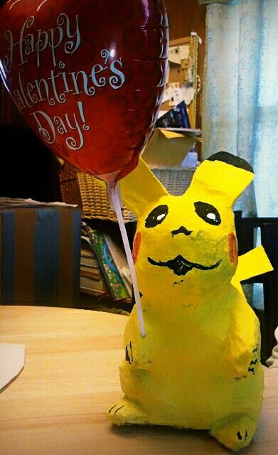 pokemon valentines day box. #papermache #pokemon #pikachu Pokemon Valentines Day, Pokemon Valentines, Valentines Day Box, Pokemon Valentine, Valentine Day Boxes, Pokemon Pikachu, Valentine Box, Fun Crafts For Kids, Box Ideas