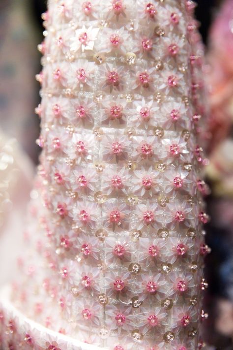 Couture Embellishment, Couture Beading, Chanel 2015, Detail Couture, Tambour Beading, Haute Couture Embroidery, 2015 Couture, Haute Couture Details, Embroidery Fashion Detail