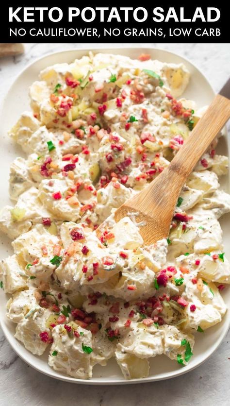 Turnip Potato Salad, Keto Recipes Veggies, Keto Baked Potato Substitute, Rutabaga Potato Salad, Keto Biotic Recipes, Cauliflower Potato Salad Keto, Keto Potatoes Recipes, Low Carb Potato Salad, Keto Rutabaga Recipes